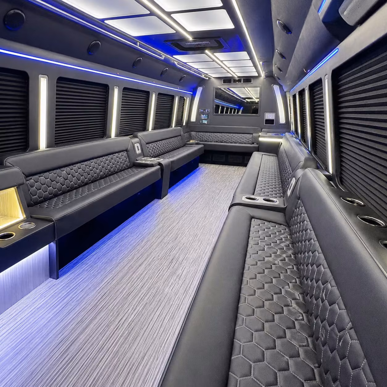 fayetteville concert bus rentals